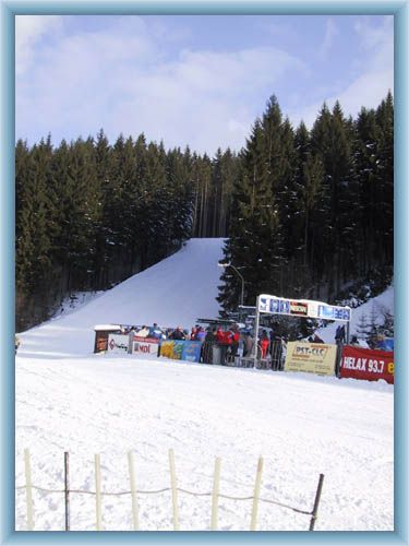 The slope in village Bila