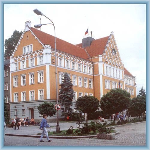 The town hall in Cesky Tesin