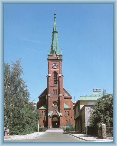 The evangelic church in Frydek