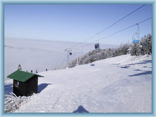 Pustevny - chair lift