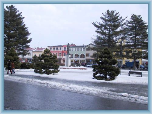 The square in Roznov
