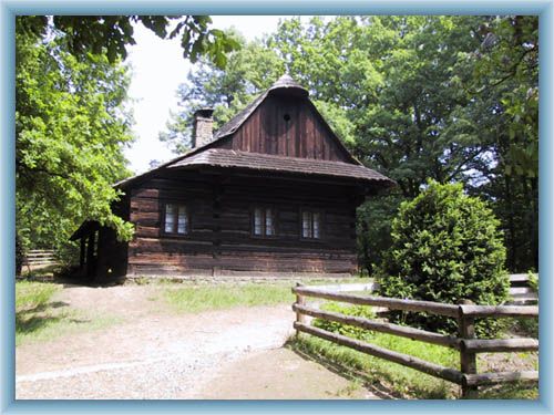 Open-air museum in Ro�nov p. Radho�t�m