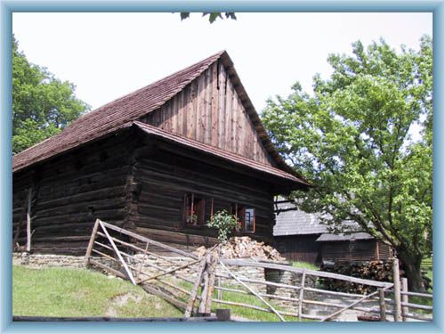 Open-air museum in Ro�nov p. Radho�t�m