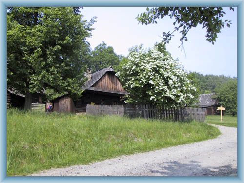 Open-air museum in Ro�nov p. Radho�t�m