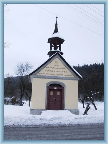 The small chapel in Velke Karlovice