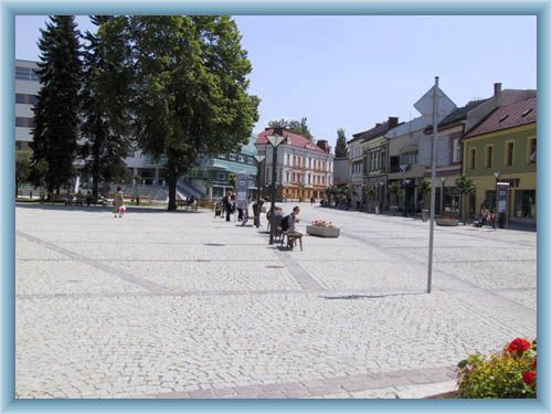 Vsetin - square