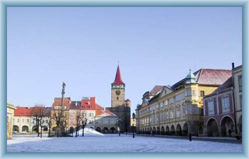 Town square in Ji��n