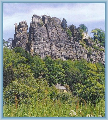 Vranov rock ridge