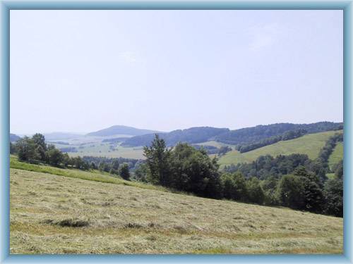 View from Petrovice to Poland
