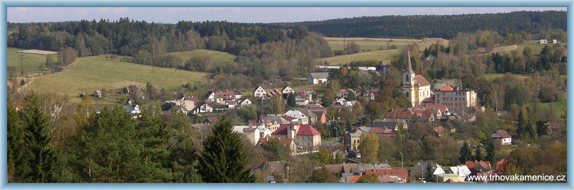 Trhov� kamenice - Panorama
