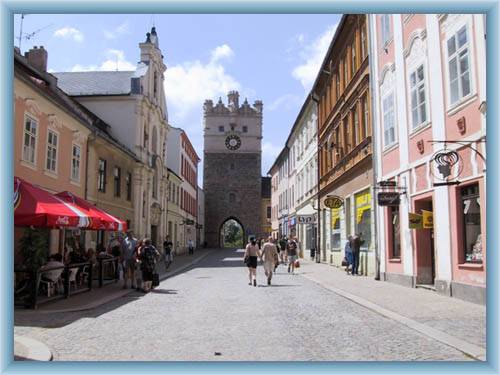 The enter gate in Jihlava