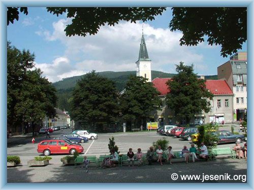 Jesen�k - Town-square