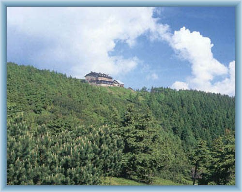 Chalet Ji��ho on the top of mountain �er�k