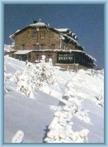 Chalet Ji��ho on the top of mountain �er�k