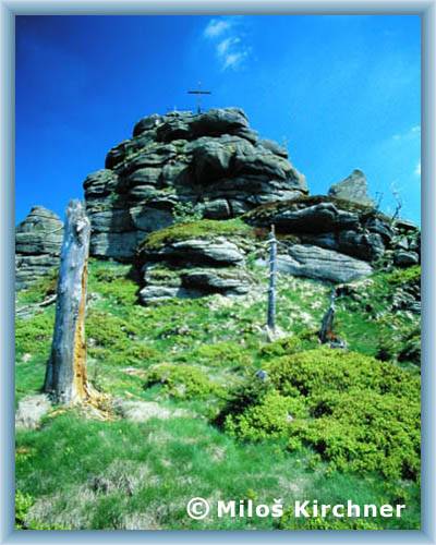 Top of mountain Jizera
