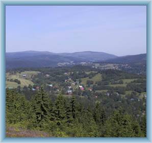 Jizera mountains and Je�t�d ridge