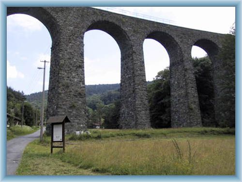 Railway viaduct in Kry�tofovo �dol�