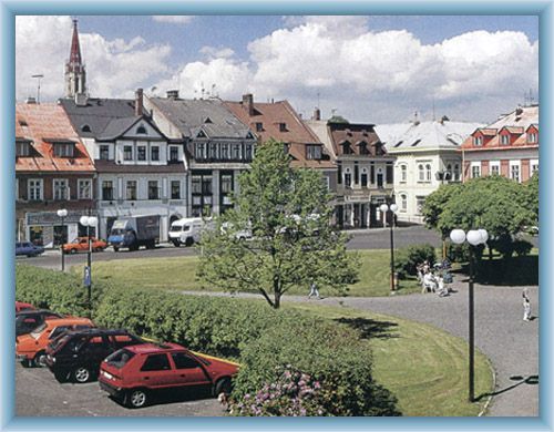 Square in Chrastava