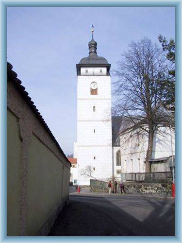 The tower of castle in �esk� Kamenice