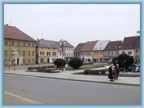 Cvikov - the square