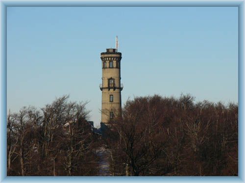 Mountain Hvozd - view-tower