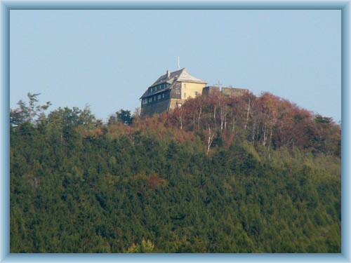 Mountain Hvozd - cottage on the top