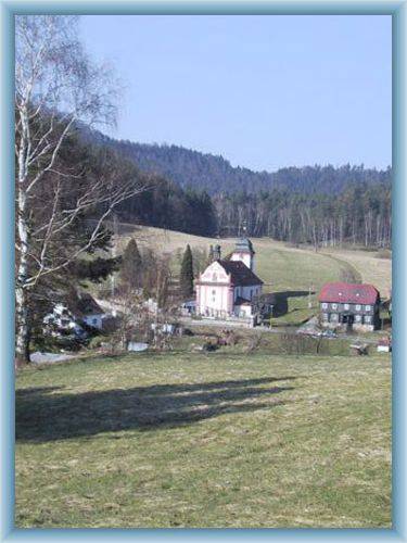 The church in Jet�ichovice