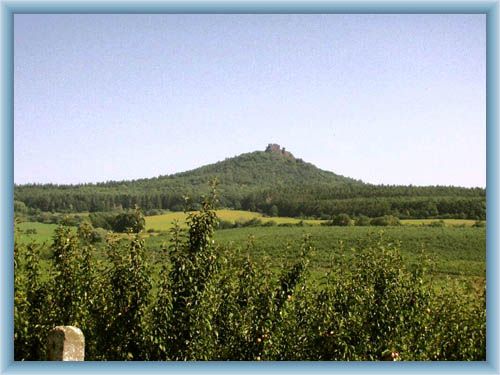 Mountain Ble�ensk� vrch from D�em�ice