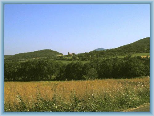 Kostel�k and Mrzick� vrch from Tvrd�n