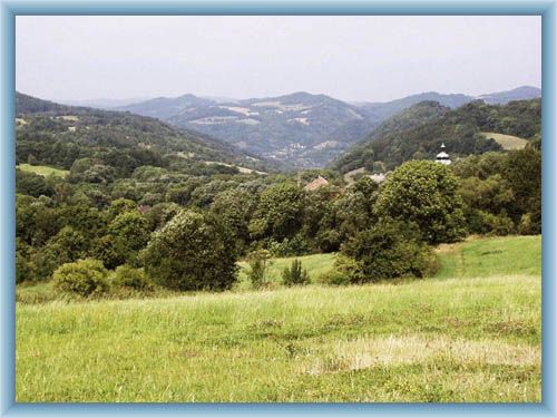Zubrnice and valley by Mal� B�ezno