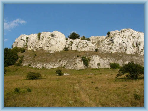 P�lava - rock formation Sout�ska