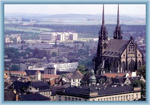 Brno - the catedrale of St. Petr and Pavel
