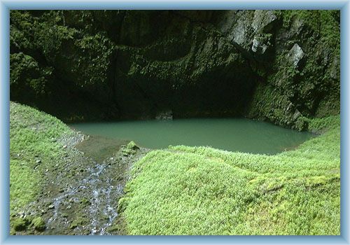 Bed of abyss Macocha