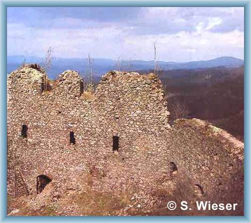 Ruin of castle on the And�lsk� hill