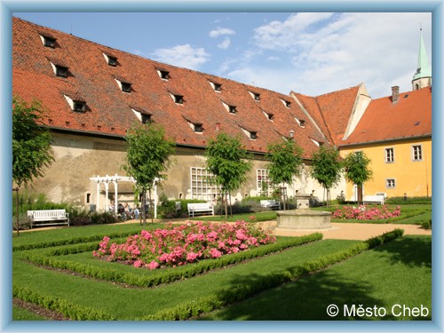 Cheb - Monastery garden