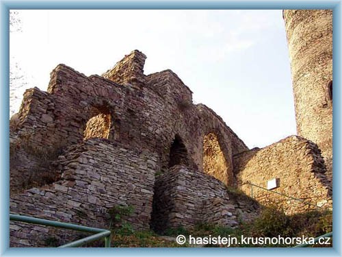 Ruins of castle Hasi�tejn