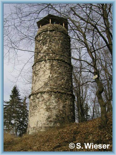 View-tower on hill Bu�ina