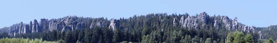 Eagle mountains and Region Broumov