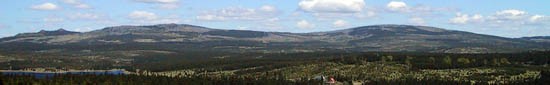 Jizera mountains and Je�t�d ridge