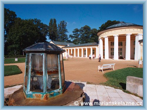 Marienbad - Colonnade of Ferdinand�s spring