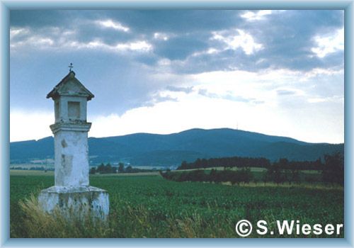 Blansk� wood with mountain Kle�