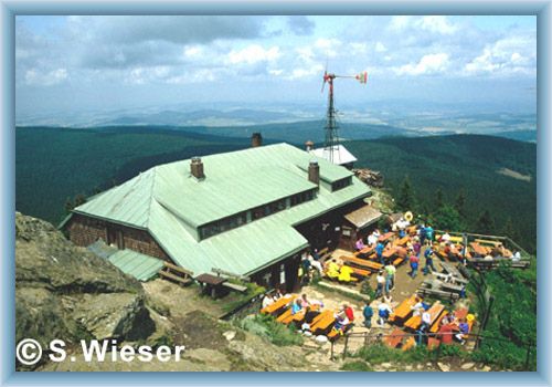 Sight of Bohemia from mountain Ostr�