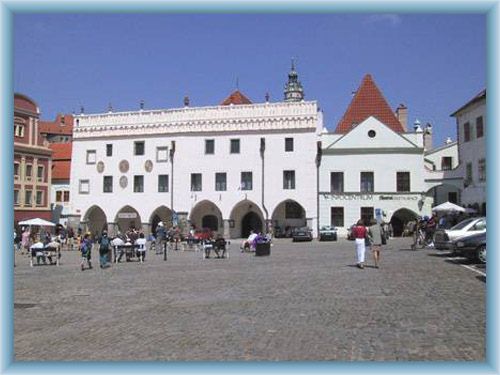 Town-square in �esk� Krumlov