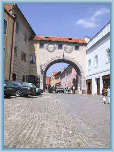 Town-gate in �esk� Krumlov