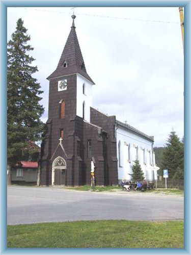 Church of St. Stephen in Kvilda