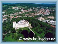 Bojkovice and chateau Nový Světlov