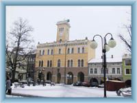 The square in Frenstat pod Radhostem