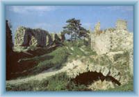 The ruine of castle in Stary Jicin