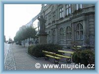 Jičín - Jan Hus monument