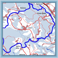 Cycling routes - Through campings in Bohemian Paradise